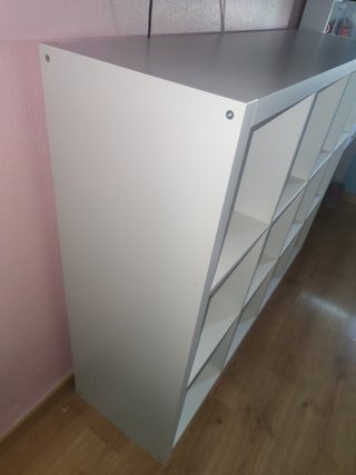 Estantería Kallax Ikea Blanca Con signos de uso