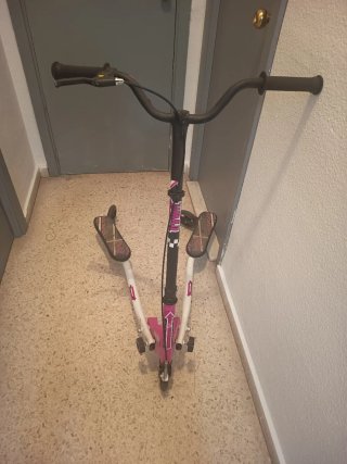Patinete Decathlon rosa