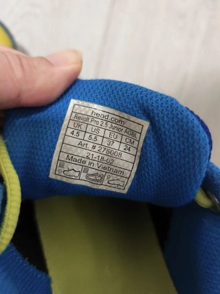 Zapatillas HEAD Padel Niños Talla 37