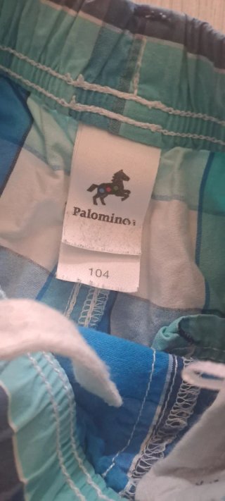 Pantalón corto niño 3-4 años cuadros