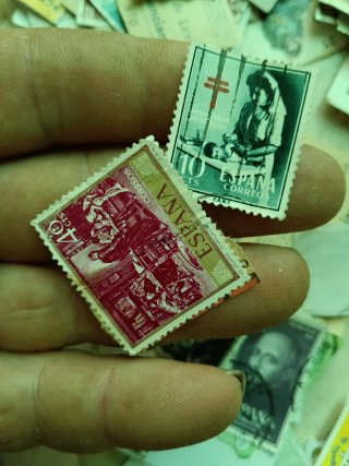 Lote de sellos para coleccionistas