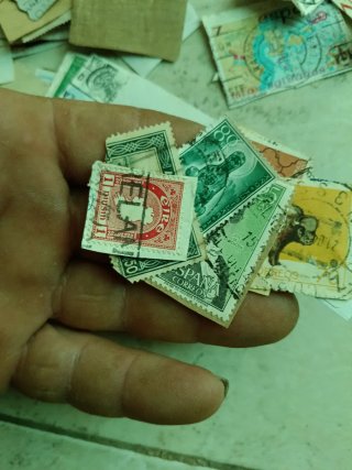Lote de sellos para coleccionistas