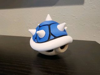 Figura Caparazón Mario Kart 3D