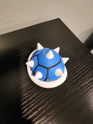 Figura Caparazón Mario Kart 3D
