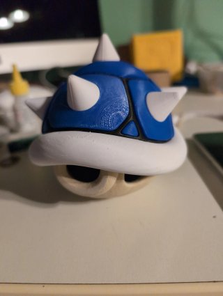 Figura Caparazón Mario Kart 3D