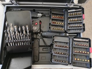 Pack aparafusadora Parkside 20v performance - novo