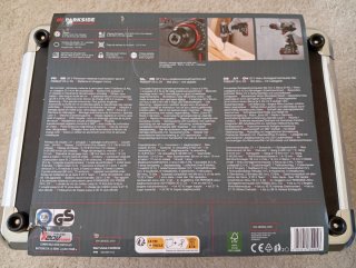 Pack aparafusadora Parkside 20v performance - novo