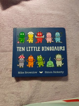 Ten Little Dinosaurs
