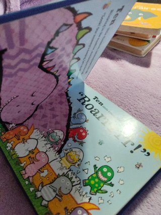 Ten Little Dinosaurs