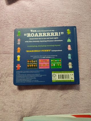 Ten Little Dinosaurs
