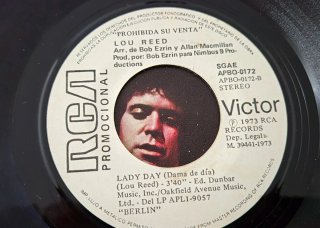 Lou Reed - How Do You Think It Feels PROMO - RARO