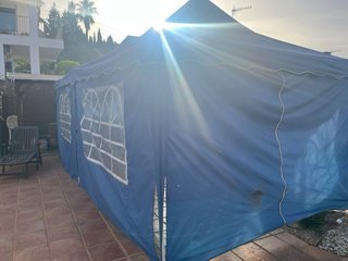 Carpa plegable 3x6m