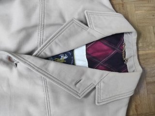 Gabardina Beige Mujer