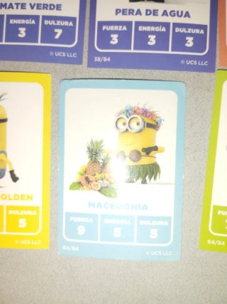 Cartas Minions TODA LA COLECCIÓN