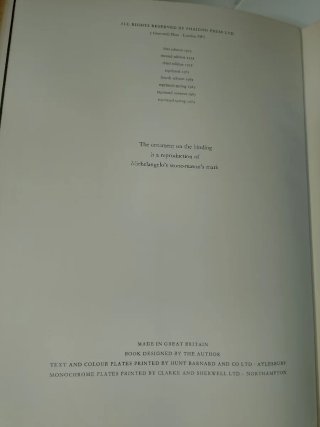 Michelangelo obra completa Phaidon 1964