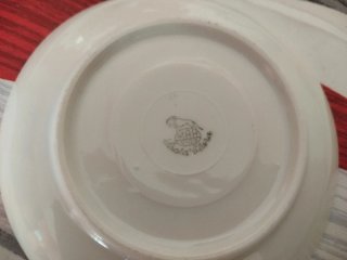 Pareja Tazas Porcelana Santa Clara