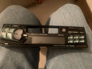Kenwood KRC-477R Caratula Radio Coche Clásico