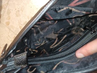 Bolso Anekke Multicolor y Plateado