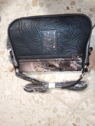 Bolso Anekke Multicolor y Plateado