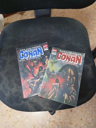 Comics Marvel Conan color n'8,9 año 1997