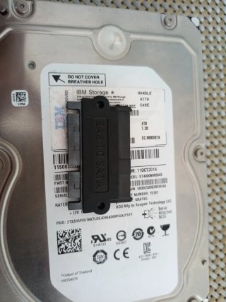 Disco Duro SAS IBM 4TB