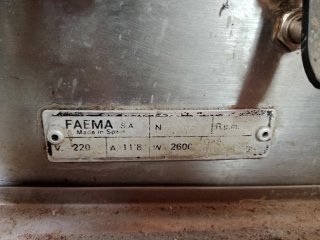 Cafetera Faema Ariete + Molino cafe faema