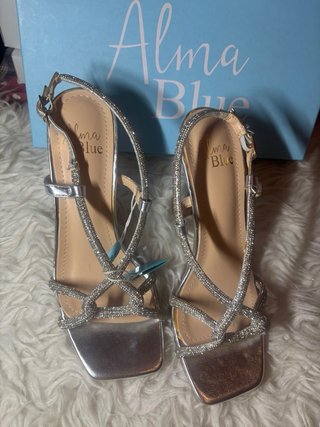 Sandalias Alma Blue Plata
