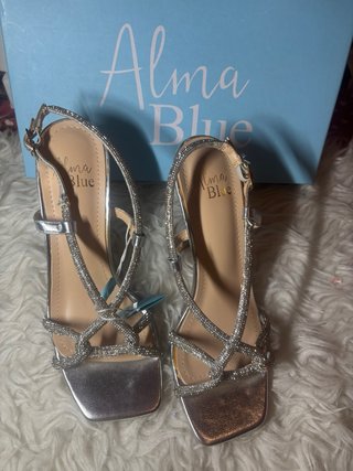 Sandalias Alma Blue Plata