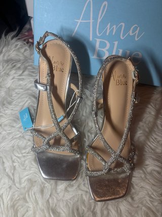 Sandalias Alma Blue Plata
