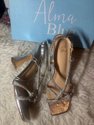 Sandalias Alma Blue Plata
