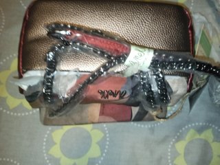 Bolso Anekke Multicolor y Rojo