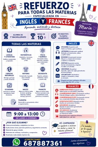 Refuerzo de primaria y secundaria