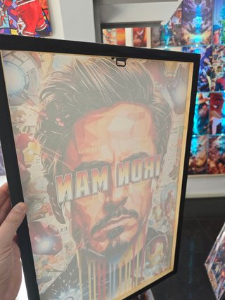 Quadro Iron Man Tony Stark 40x60 Cm