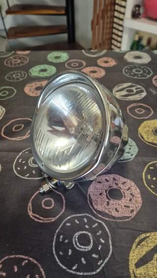 Foco Moto 4 1/2 H4 Homologado