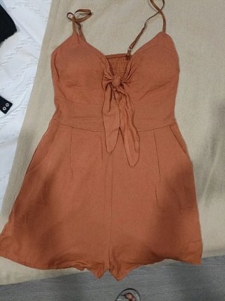 Vestido de verano naranja