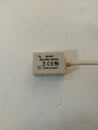 Filtro VDSL SP-523 Splitter Sdoppiatore RoHS Modem