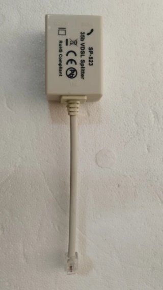 Filtro VDSL SP-523 Splitter Sdoppiatore RoHS Modem