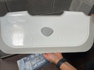 Reductor Bañera BabyDam Gris