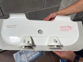 Reductor Bañera BabyDam Gris
