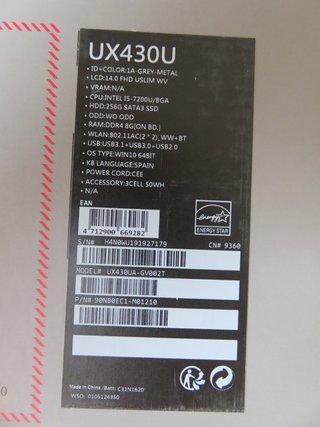 ASUS ZenBook UX430UA Grigio