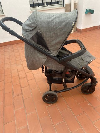 Silla de coche bebé gris