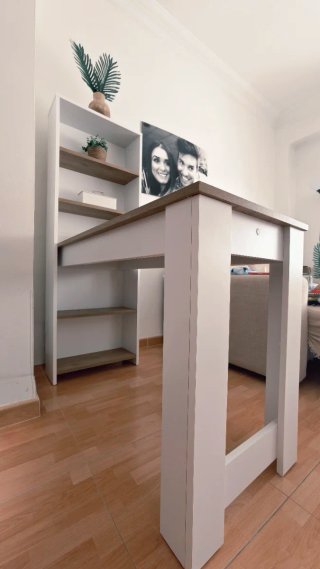 Mesa Estantería Comedor