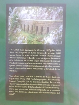 OBRAS DE TITANES.CANAL CAÍN-CAMARMEÑA SENDA CARES