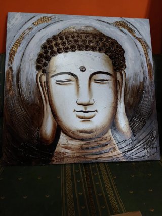Cuadro Buda Texturizado