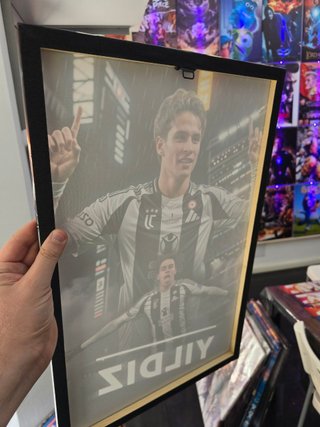 Quadro Kenan Yildiz Juventus 40x60 cm