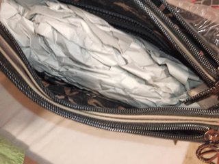 Bolso Anekke multicolor y marrón