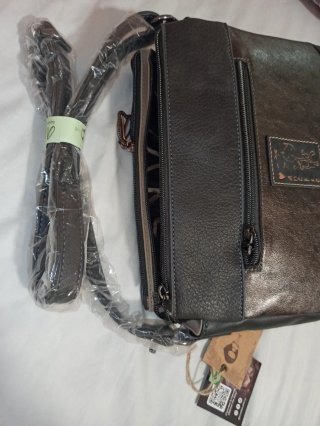 Bolso Anekke multicolor y marrón