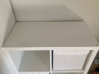 Estantería IKEA KALLAX + 2 Cajas DRÖNA