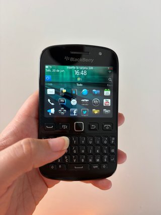 BlackBerry 9720 Negro (táctil)