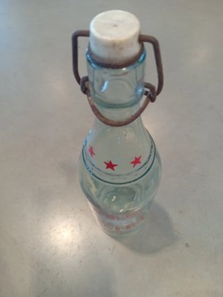 Gaseosa La Panera Guijón Botella Antigua